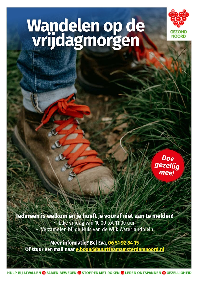 wandelen op vrijdag