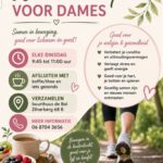 wandelen voor dames flyer